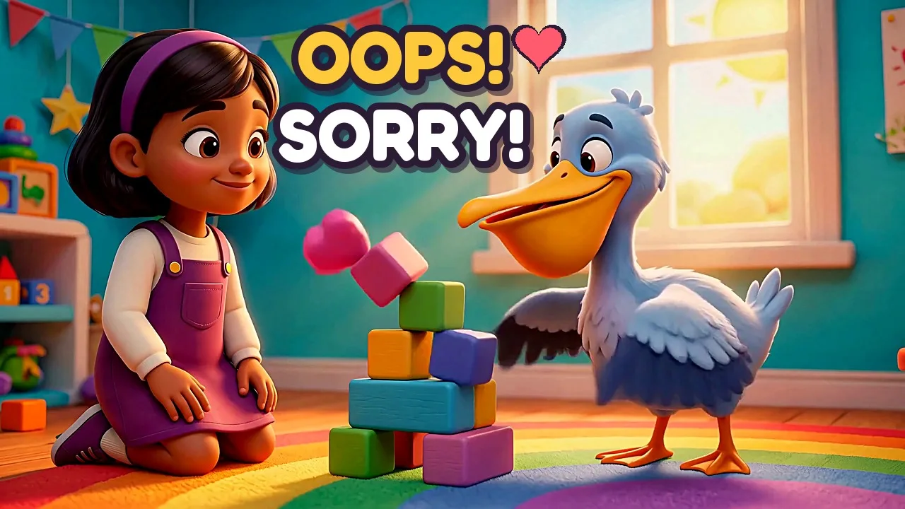 A still from the episode The Tower Tumble