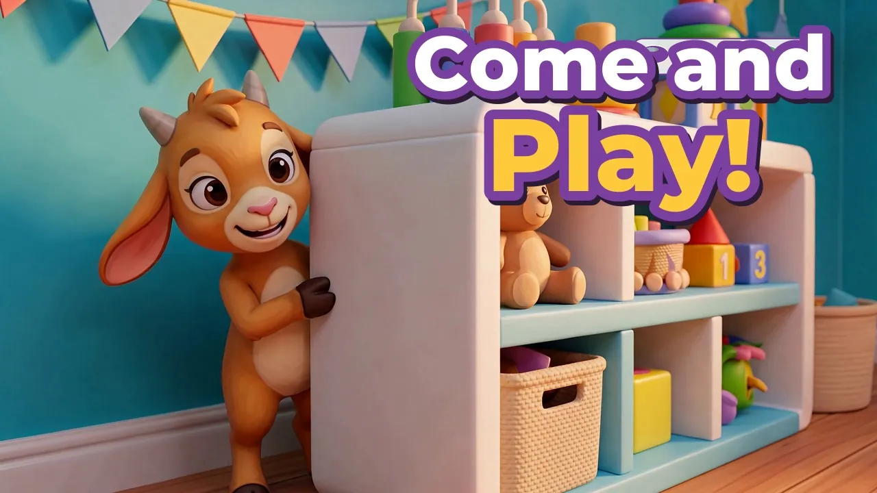 A still from the episode Come and Play!
